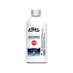 ALCOHOL DESNATURALIZADO 70° ELITE 500 ML