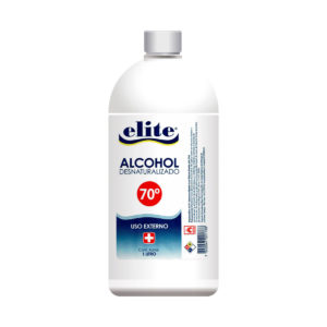 ALCOHOL DESNATURALIZADO 70° ELITE 1 LITRO