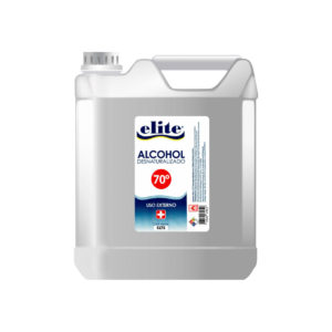 ALCOHOL DESNATURALIZADO 70° ELITE 5 LITROS