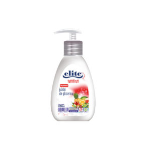JABON GLICERINA VALVULA ELITE TUTTIFRUTI 340 ML