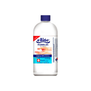 ALCOHOL GEL 70° ELITE 500 ML VALVULA