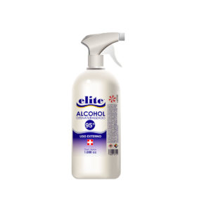 ALCOHOL DESNATURALIZADO 95° ELITE  1 LT GATILLO